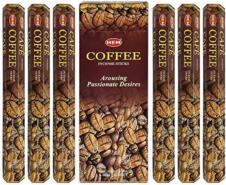 TRUMIRI Coffee Incense Sticks and Holder Bundle