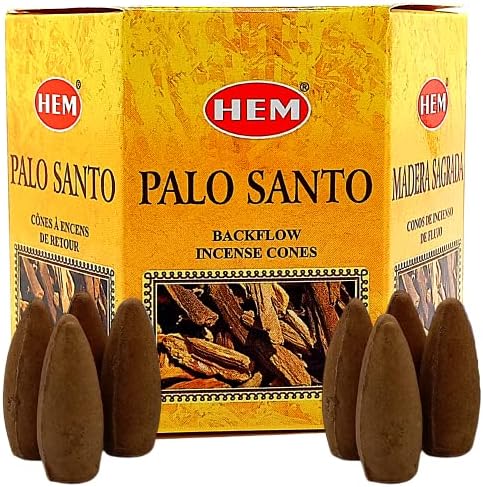 Calmveda Palo Santo Backflow Incense Cones - 40 Units