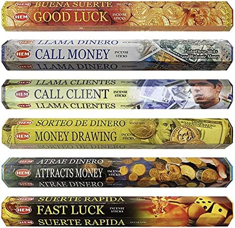 Hem Incense Sticks Variety Pack with Holder 1