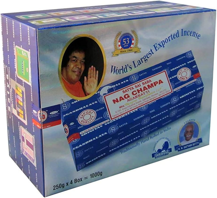 Sai Baba Nag Champa Incense 1000g Bundle