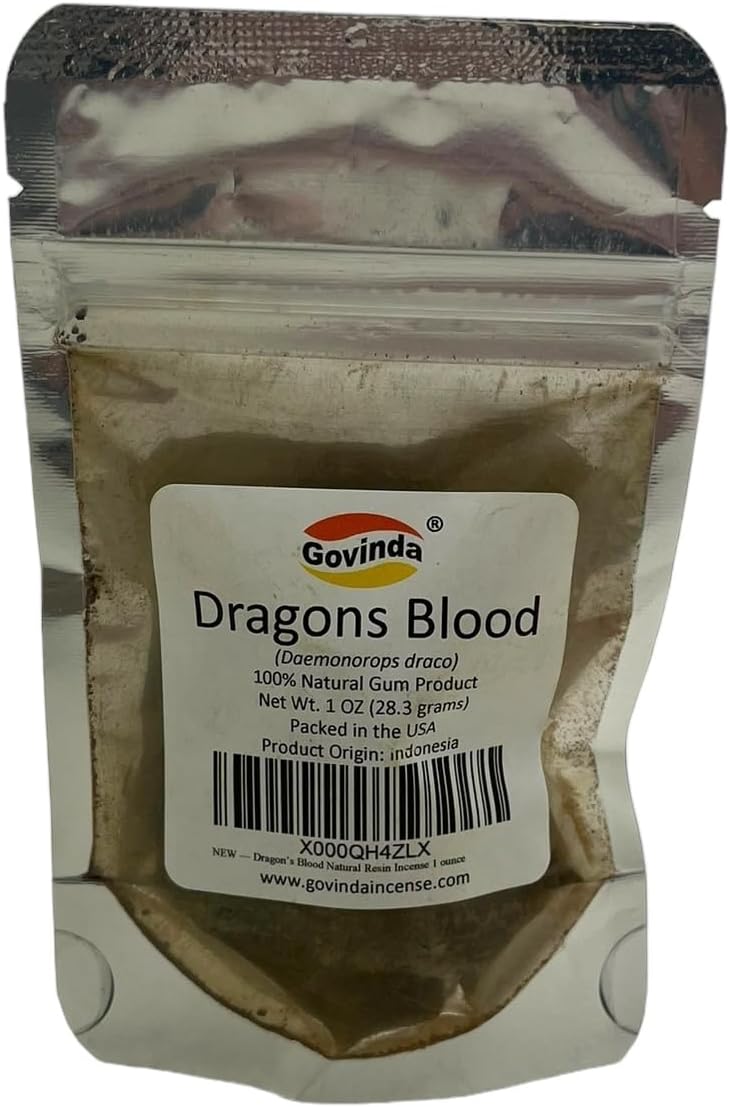 Govinda Dragons Blood Natural Incense 1 Ounce