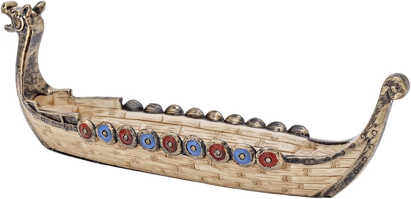 Comeon Retro Dragon Boat Incense Holder
