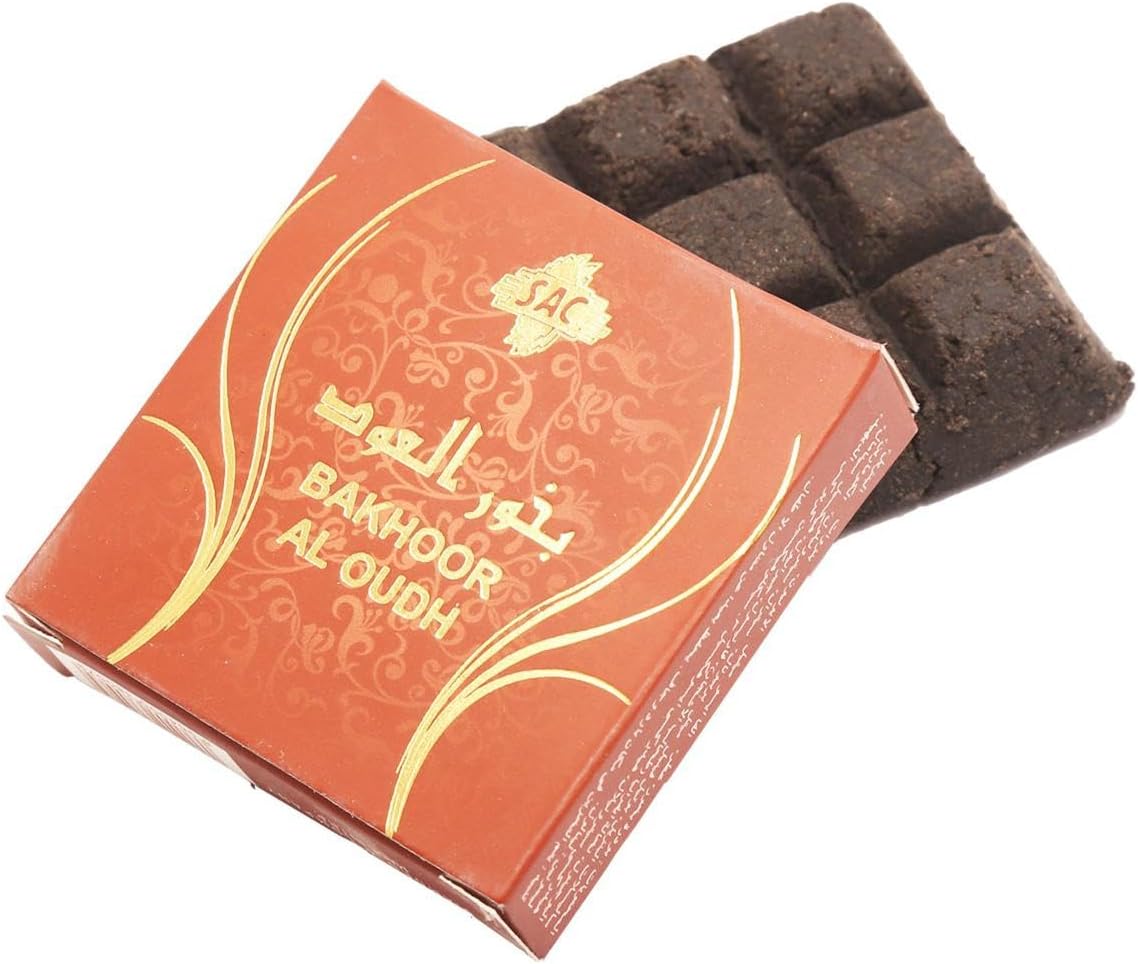 SAC Bakhoor Oud Incense Bar 12oz 9 Assorted Scents