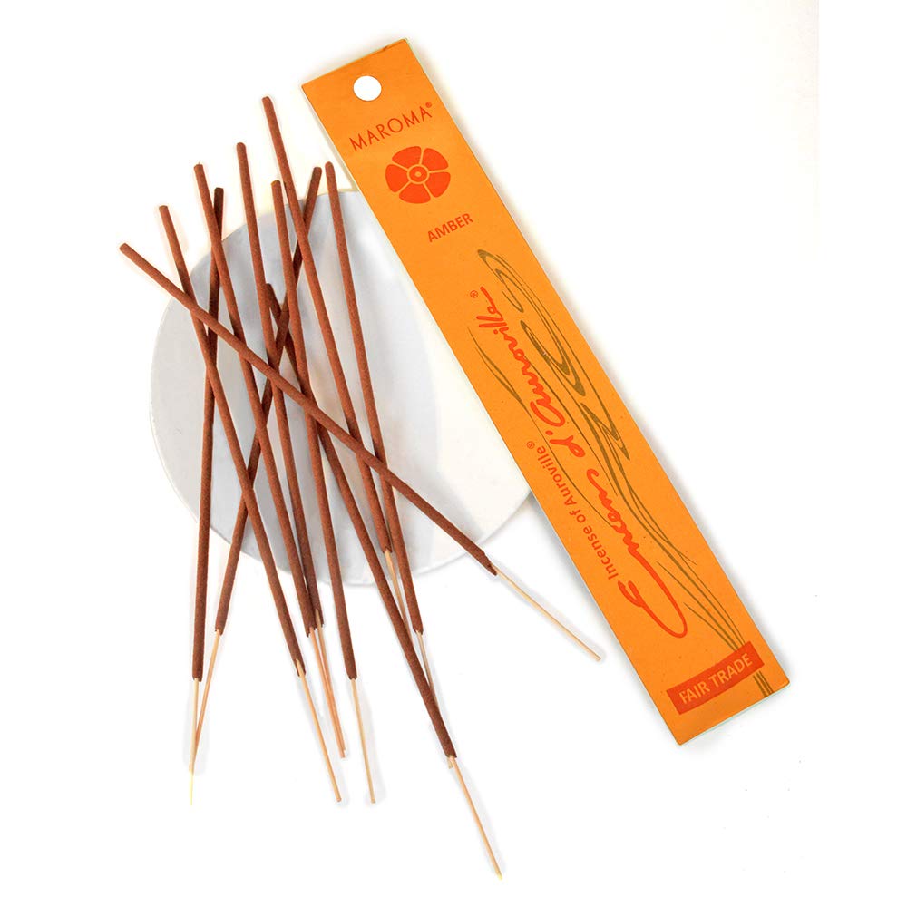 Maroma EDA Incense Amber 10 Count