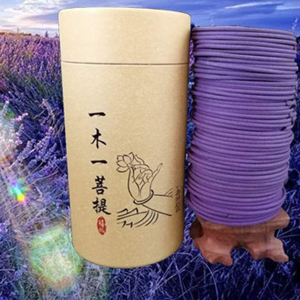 120pcs Box Lavender Spiral Incense Coils