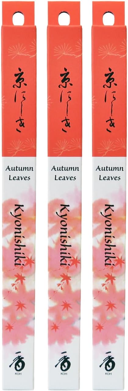Shoyeido Autumn Leaves Incense Pack of Three