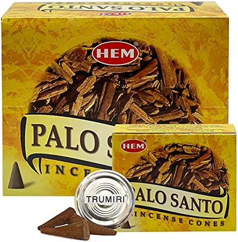 TRUMIRI Palo Santo Incense and Burner Holder Bundle