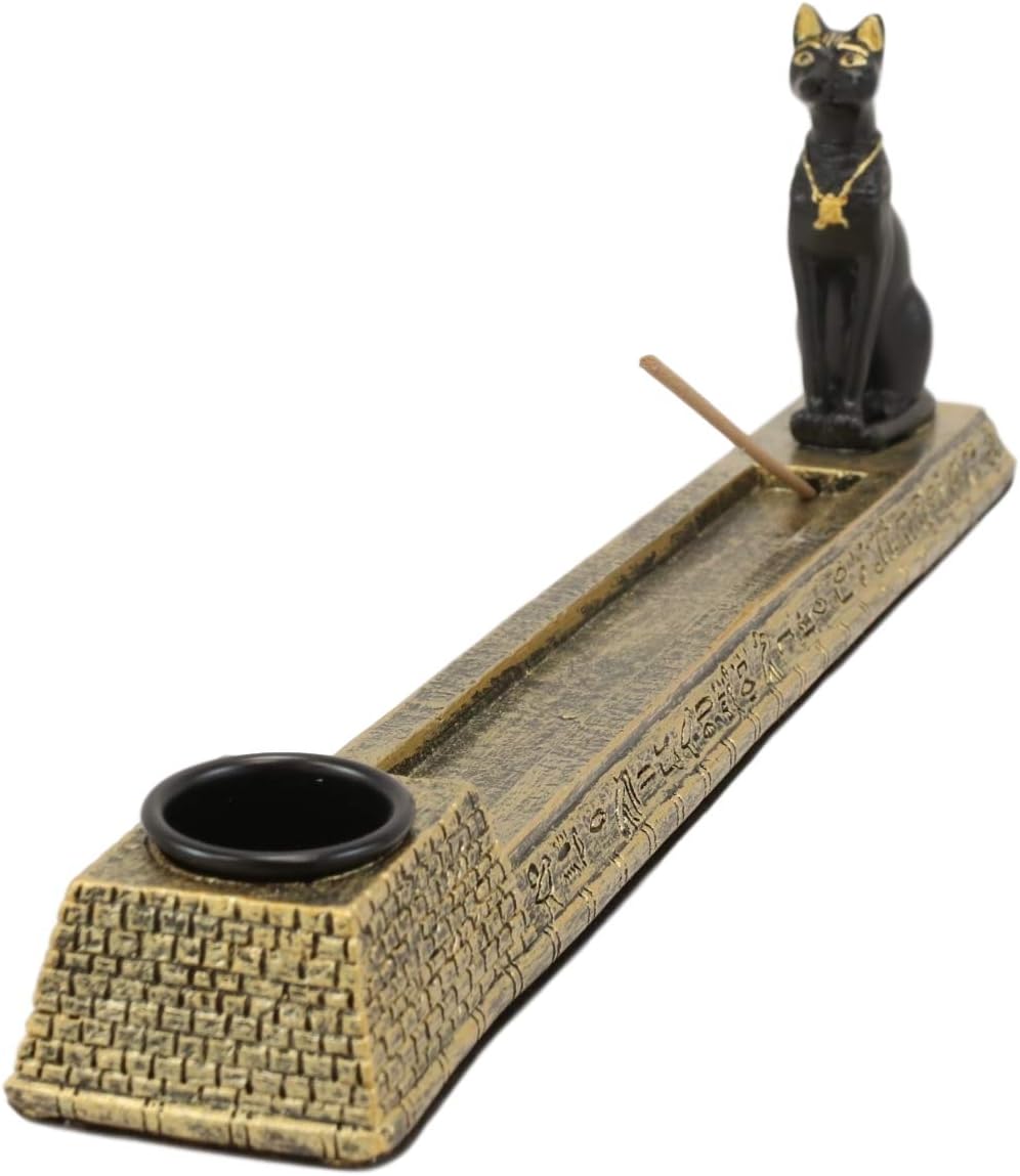 Ebros Gift Bastet Goddess Incense Holder Sculpture