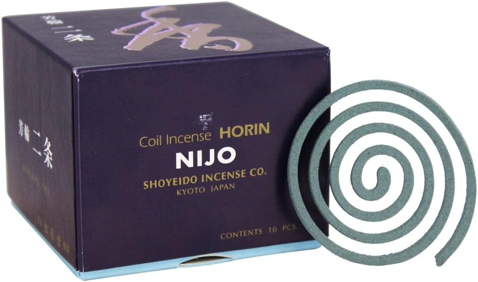 Shoyeido Incense Coils Nijo 1 Set