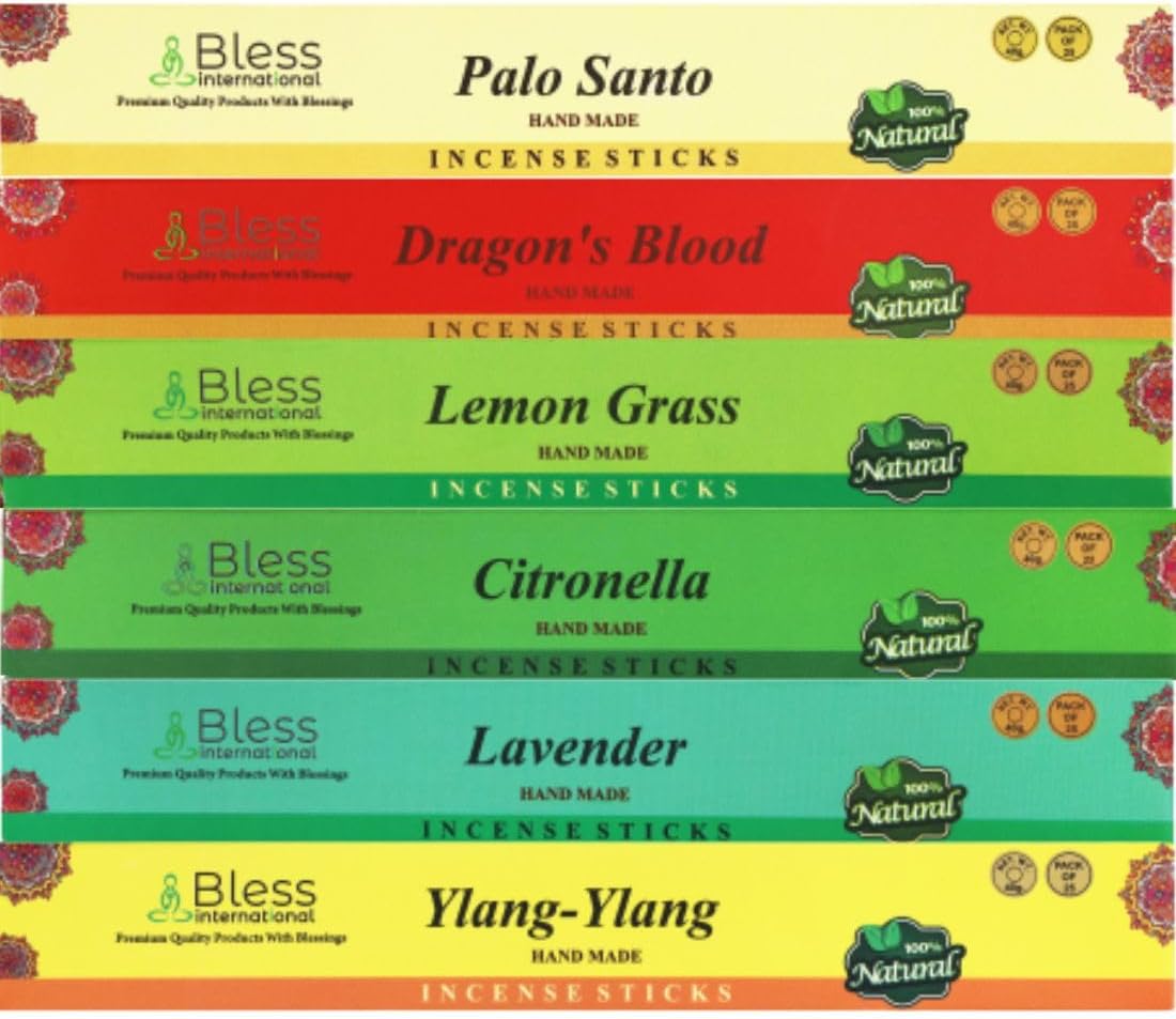 Bless International Best Assorted 21 Scents Gift Pack for Purification Relaxation Positivity Yoga Meditation