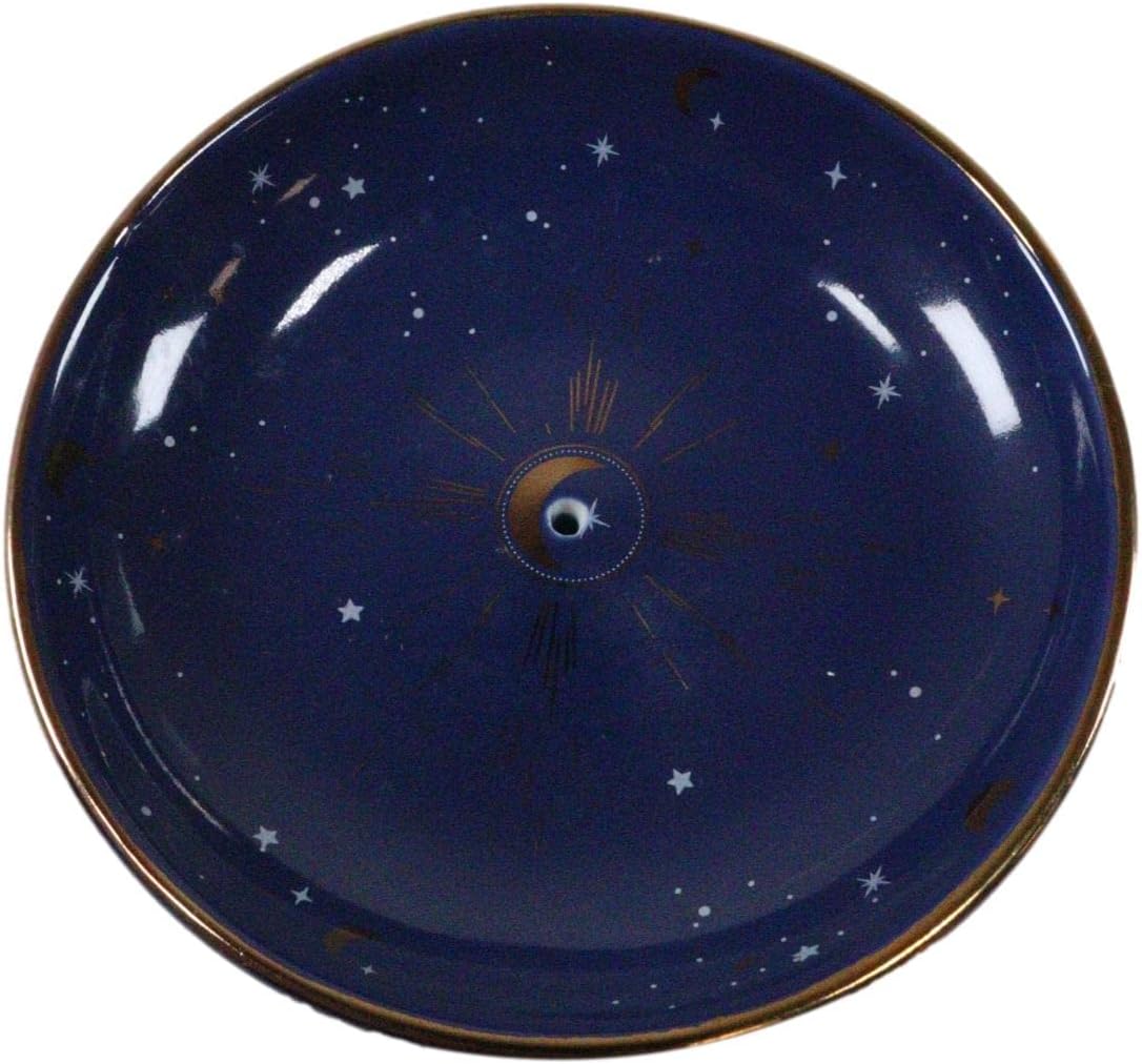 Mystic Starry Sky Incense Holder Ceramic Decor