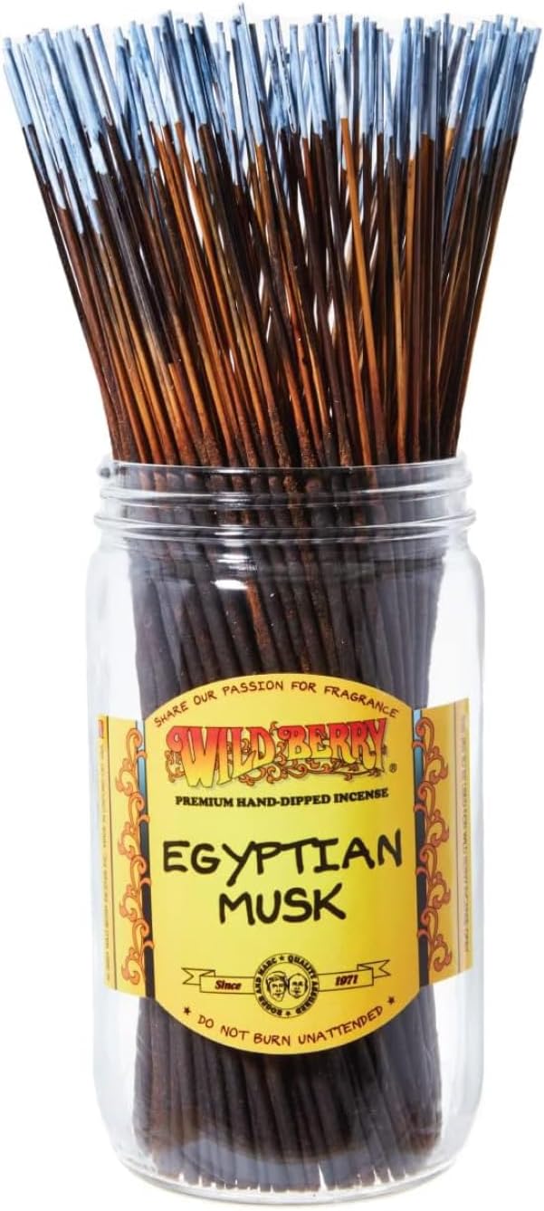 Wild Berry Incense Sticks - Egyptian Musk 100 Count