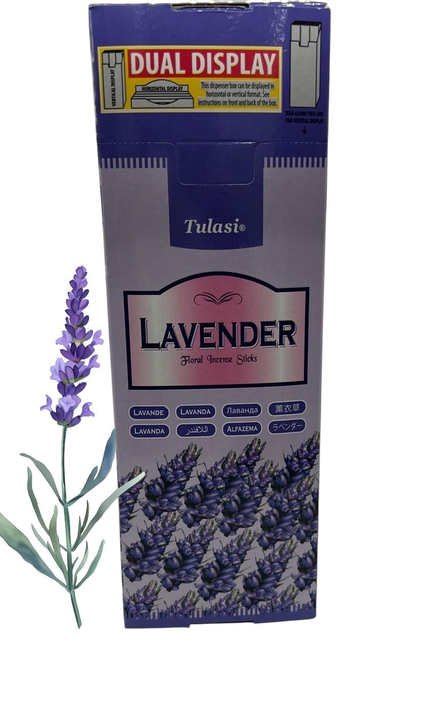 Salco Lavender Box of Six Incense Sticks