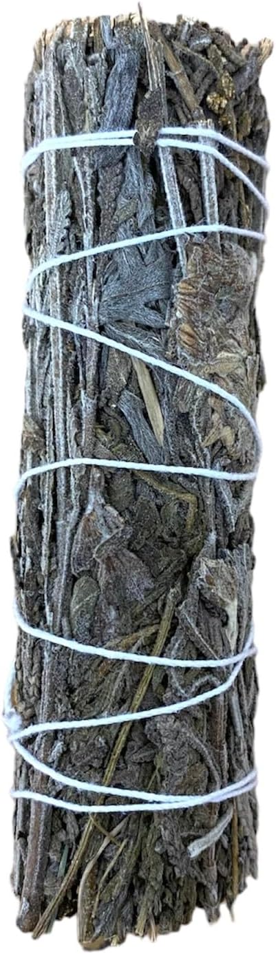 5 Dried Lavender Smudge Sticks 4 Inch Hand Tied Natural Ethically Sourced