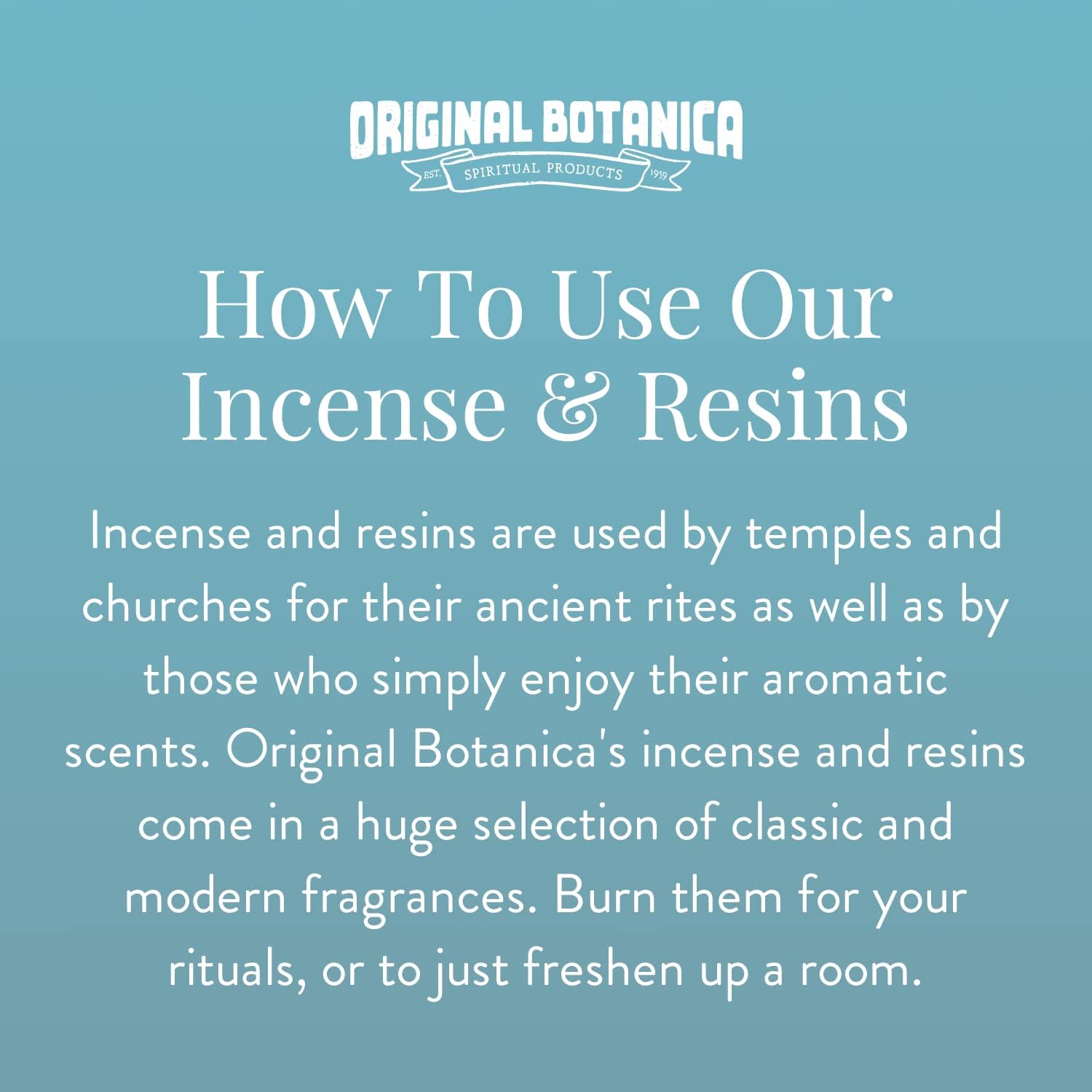 Original Botanica Citronella Incense Stick for Spiritual Cleansing and Protection
