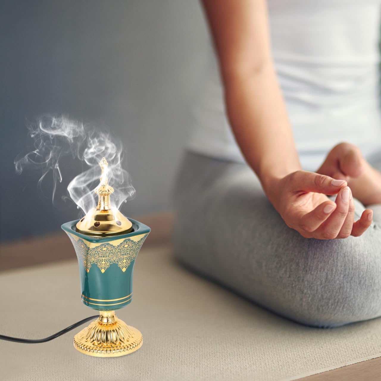 Ciieeo Electric Incense Burner for Home Yoga Office Decor