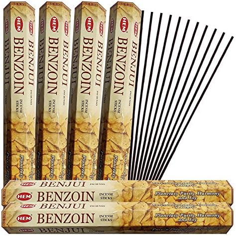 TRUMIRI Benzoin Incense Sticks and Holder Bundle