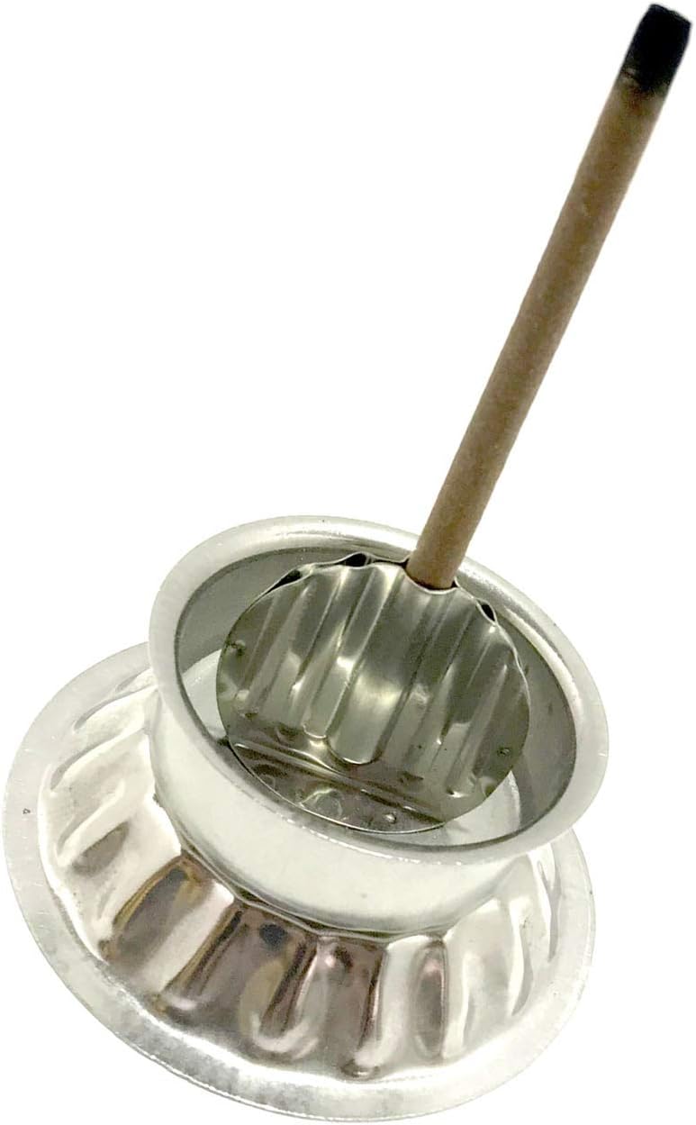 G D 10 Inch Stainless Steel Incense Holder