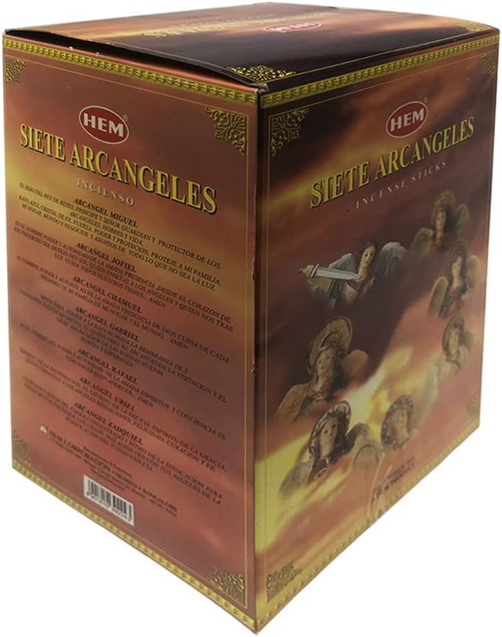 7 Archangels Incense Sticks and Holder Bundle
