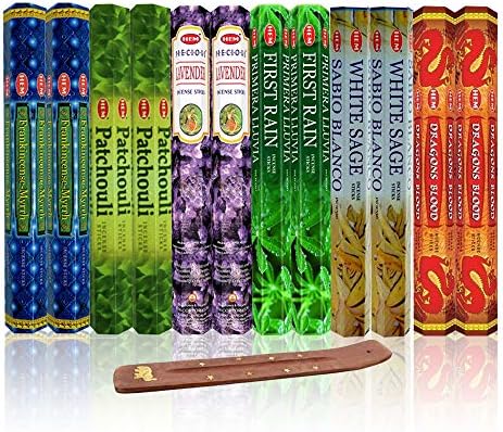 Toms Incense - 6 Popular Scents 240 Total Sticks