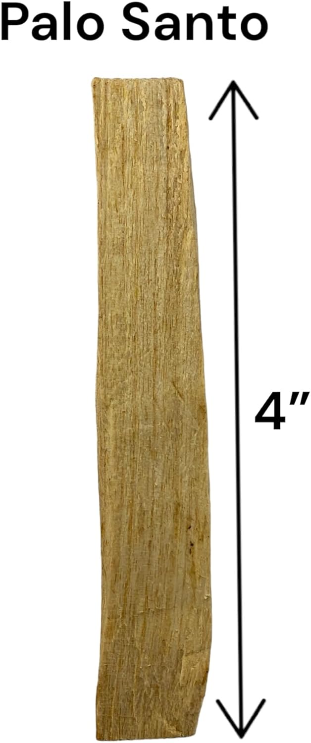 5 Pack Palo Santo Incense Sticks from Peru 4 Inches Natural Ethically Sourced for Cleansing and Meditation