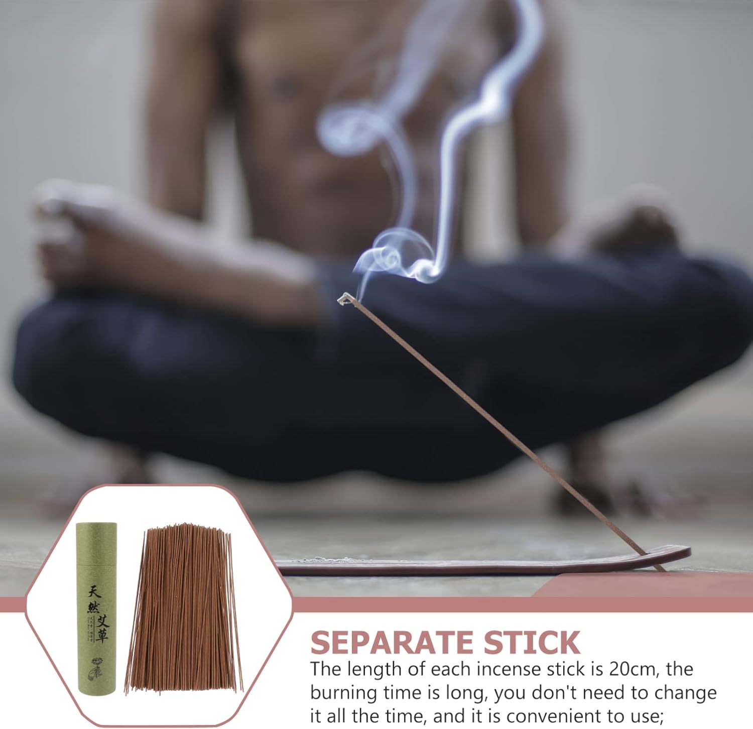 Healifty Wormwood Incense Sticks Aromatherapy