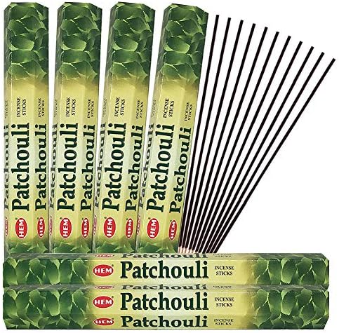 TRUMIRI Patchouli Incense Sticks and Holder Bundle