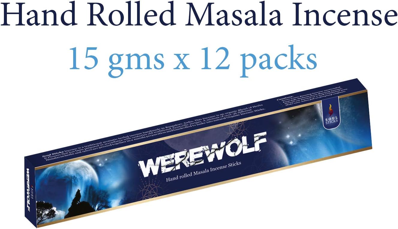 Soul Sticks Hand-Rolled Incense Sticks 180 Gram Box