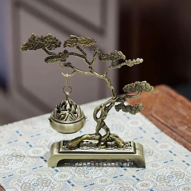 Ximimark 1pc Chinese Style Tree Incense Holder