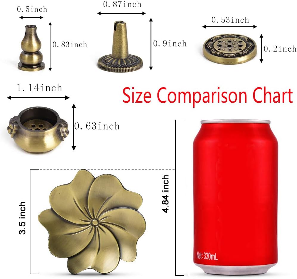 Sakura Flower Incense Holder 5PCS Set