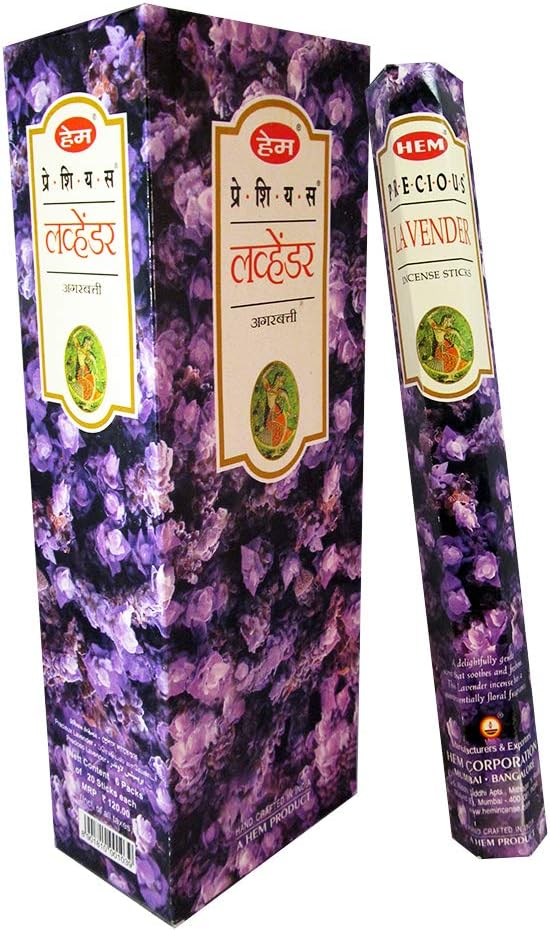 HEM Precious Lavender Bulk Incense 360 Sticks