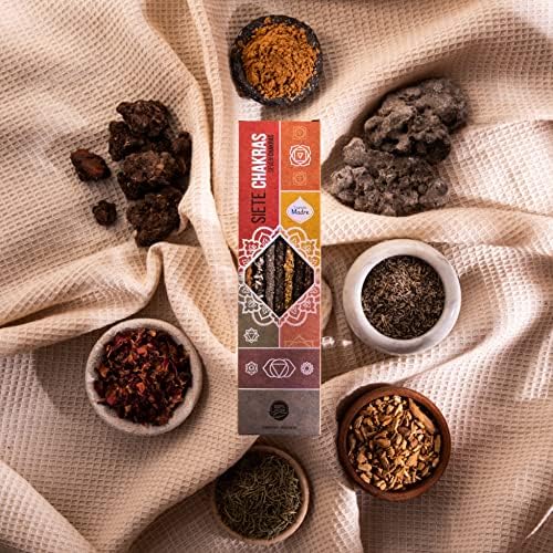 7 Chakras Fine Incense Sticks Handcrafted Vegan Eco