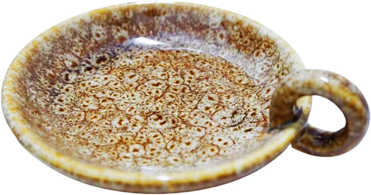 DEIYVON Ceramic Incense Holder Candle Plate for Palo Santo and Flameless Candles