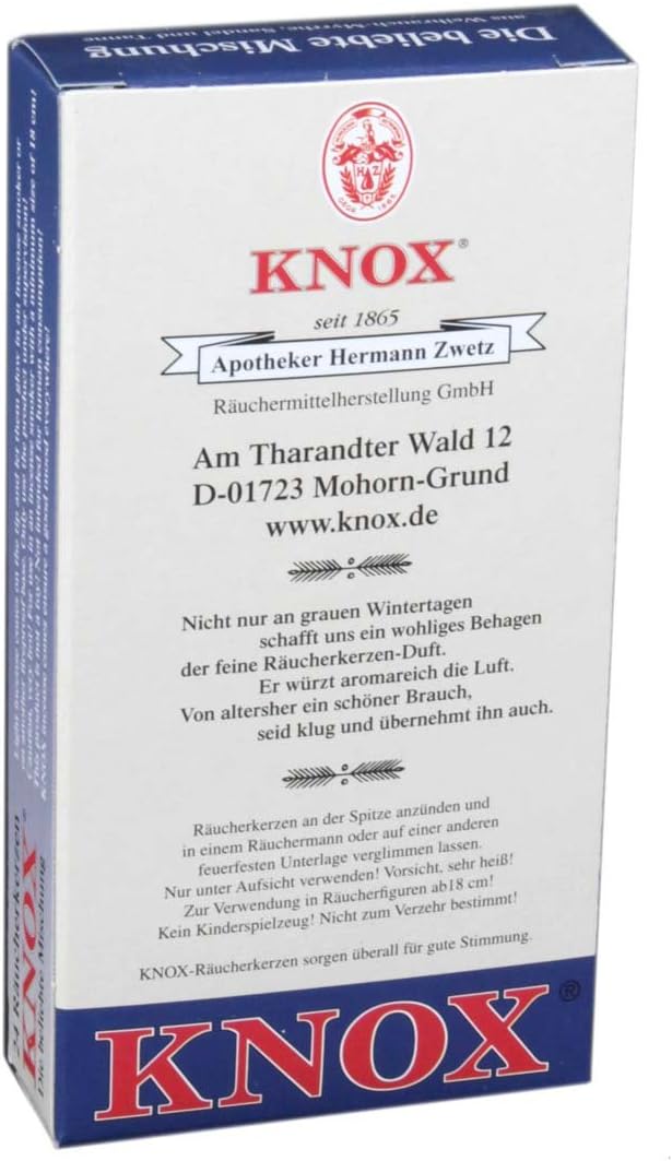 Knox Variety Pack German Incense Cones