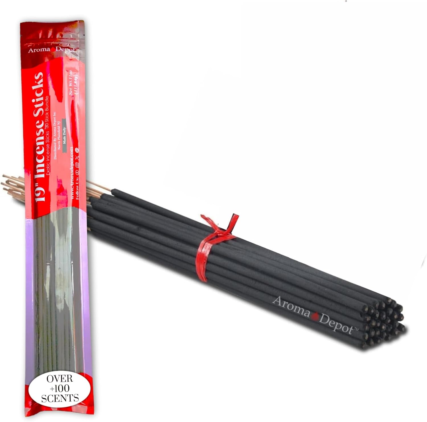 Aroma Depot Lavender Incense Sticks 19 Jumbo Bundle