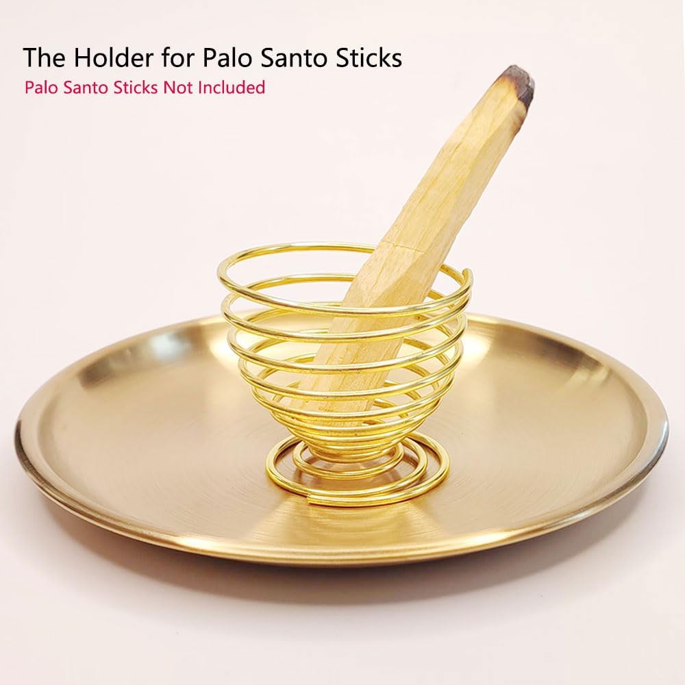 5in1 Incense Holder Set with Brass and Stainless Steel