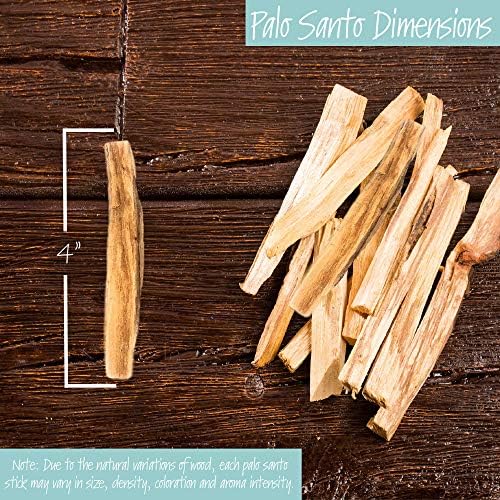 HIPFREE Palo Santo Sticks 12-Pack Holy Wood for Cleansing