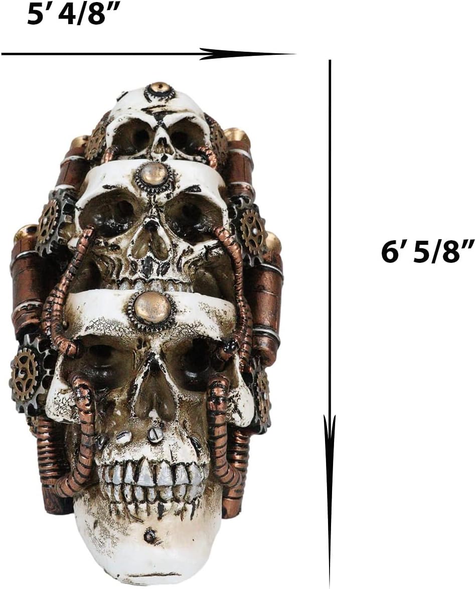 Ebros Gift Steampunk Incense Holder Set