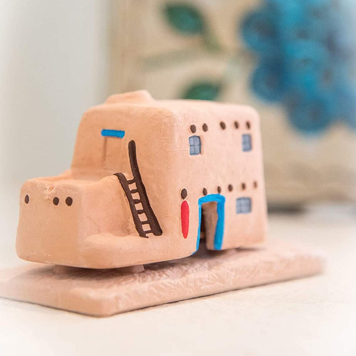 Casa de Adobe Natural Wood Incense Burner 20 Pine Incense Bricks - Made in The USA