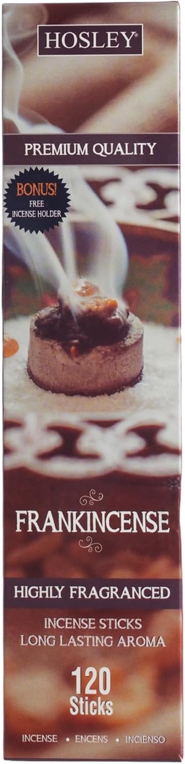 Hosley 120 Pack Frankincense Incense Sticks