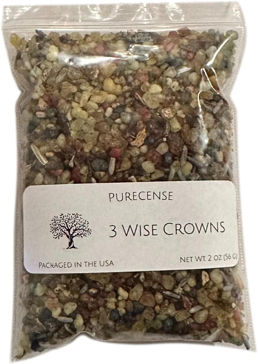 Purecense 3 Wise Crowns Incense 2 oz