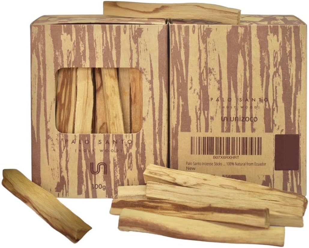 UNIZOCO Palo Santo Sticks 100 Grams for Healing and Meditation