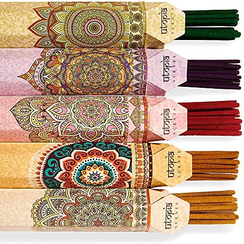 Utopia Scents Premium Incense Sticks Gift Pack 75 Sticks