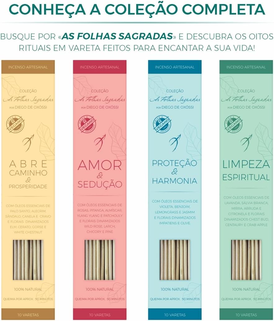 Aromatherapy Premium Incenses Sacred Leaves Collection