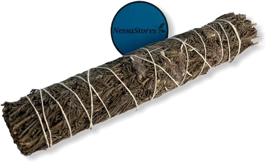 NESSASTORES Lavender Smudge Incense 9 Inch Bundle