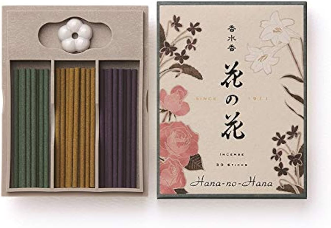 Nippon Kodo Hana-no-Hana Incense 30 Sticks Set