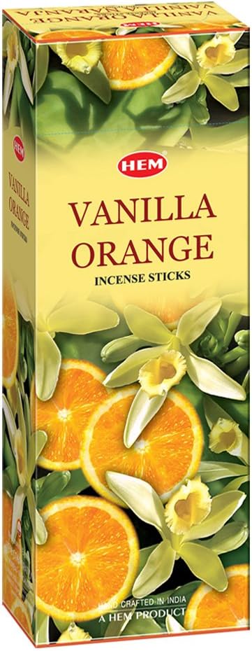 HEM Vanilla Orange Incense Sticks 120 Count