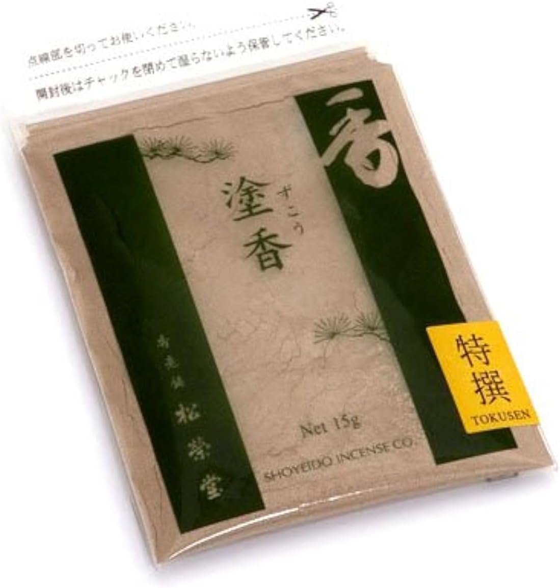 Shoyeido Premium Incense Body Powder Tokusen