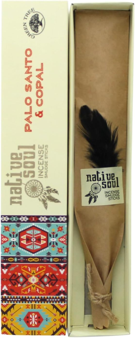 Green Tree Native Soul Copal Palo Santo Incense - 15 Grams