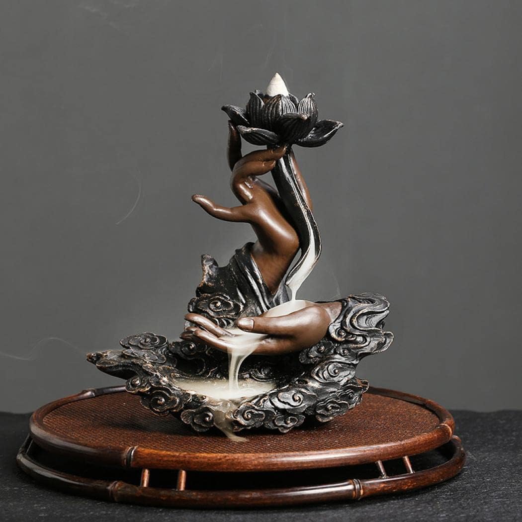 Jessie Backflow Incense Burner Set